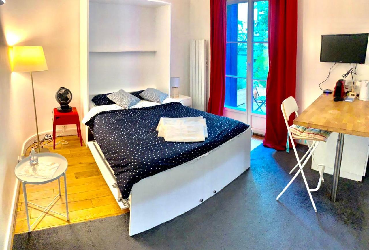 Apartament Alerte Bien Rare ! Studio Avec Terrasse Paryż Zewnętrze zdjęcie